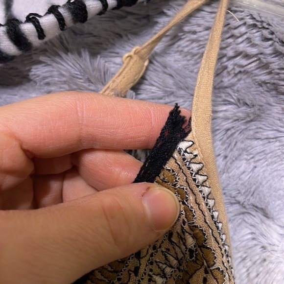 Anthropologie bohemian dress boho frill 4 petite. - Picture 10 of 11